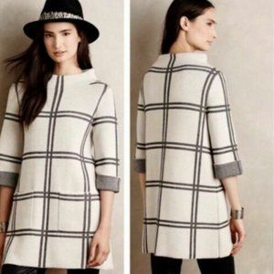 NEW  Anthropologie Moth Paned Sweater Tuni…